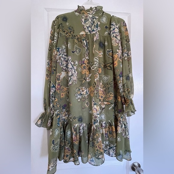 FREE PEOPLE dress small button down - Picture 2 of 7